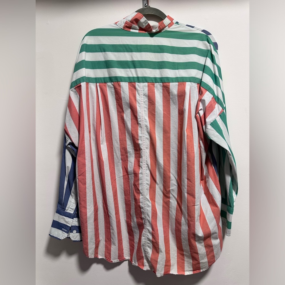 Oversized shirt multicolor